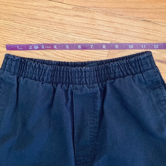 Boys size 10-12 Faded Glory navy pants with elastic waist - Picture 6 of 8